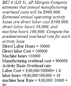 Chapter 2 Homework